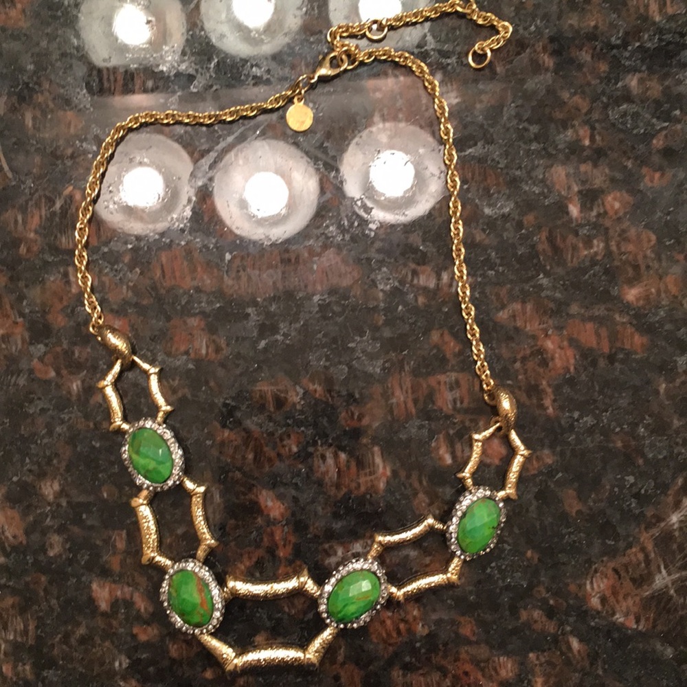 Torqouise Alexis Bittar necklace